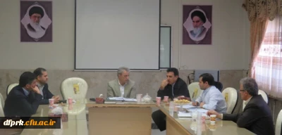 جلسه گروههای آموزشی پردیس شهید رجایی