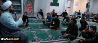 برگزاری مراسم هفتگی  هیأت فرهنگی محبان اهل بیت(ع)