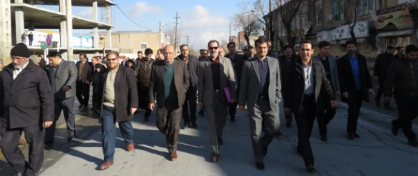 حضور کارکنان ، اساتید ودانشجویان دانشگاه فرهنگیان در راهپیمایی پرشور مردم علیه فتنه و اغتشاشات 2