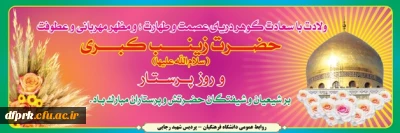 میلاد باسعادت حضرت زینب (س) وروز پرستار مبارکباد.