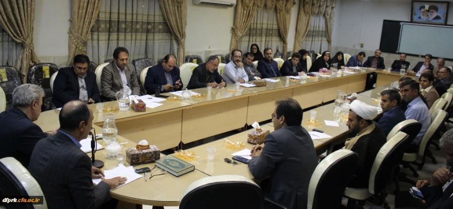 برگزاری جلسه تبیین موضوعات وامورآموزشی پردیس شهیدرجایی 2
