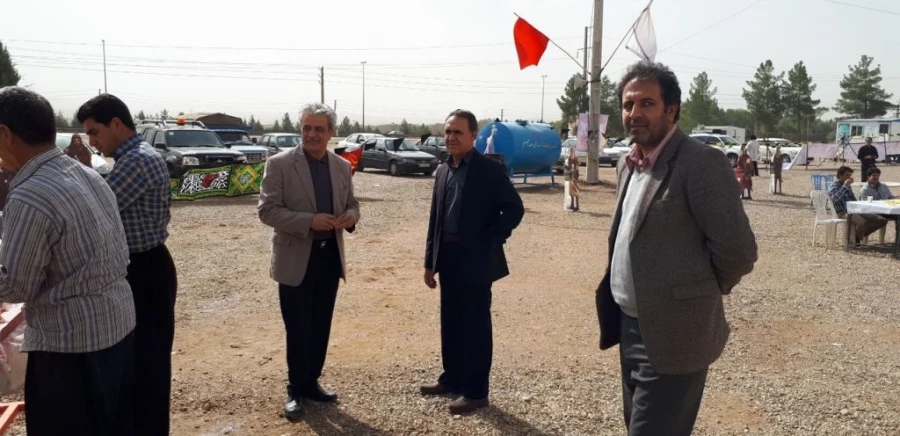 بازدید سرپرست پردیس شهید رجایی از موکب شهدای تربیت معلم دانشگاه فرهنگیان کرمانشاه
(گزارش تصویری) 2