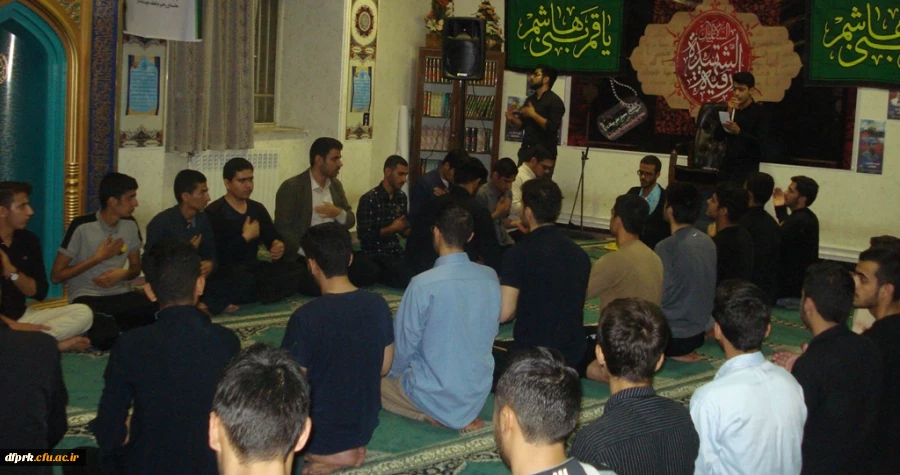 برگزاری مراسم عزاداری شب های اربعین در پردیس شهیدرجایی 2