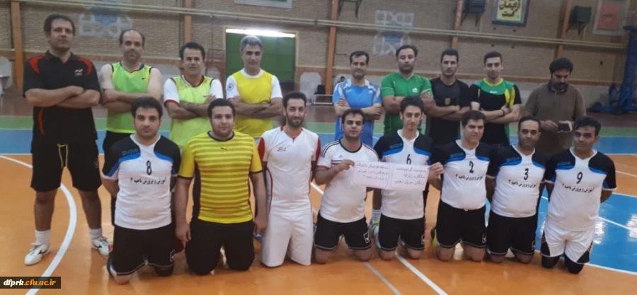 برگزاری مسابقه فوتسال بمناسبت سالگرد وقوع زلزله درکرمانشاه 2