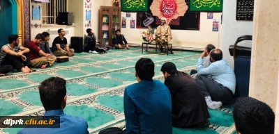 برگزاری محفل انس با قرآن کریم بمناسبت اولین سالگرد جان باختگان زلزله کرمانشاه