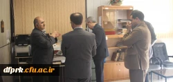 بازدید مسئولین حوزه معاونت آموزشی سازمان مرکزی دانشگاه فرهنگیان از پردیس شهید رجایی کرمانشاه  2