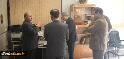 بازدید مسئولین حوزه معاونت آموزشی سازمان مرکزی دانشگاه فرهنگیان از پردیس شهید رجایی کرمانشاه