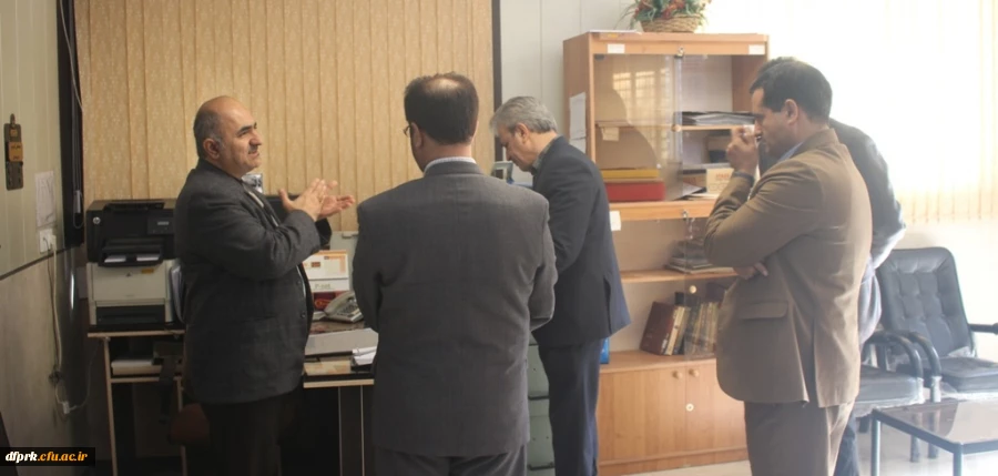بازدید مسئولین حوزه معاونت آموزشی سازمان مرکزی دانشگاه فرهنگیان از پردیس شهید رجایی کرمانشاه  2