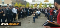 برگزاری مسابقات ورزشی درپردیس شهید رجایی کرمانشاه بمناسبت روز دانشجو  4