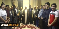 دیدارصمیمی مسئولین پردیس شهید رجایی با دانشجویان بمناسبت روز دانشجو  3