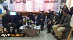 غرفه دانشگاه فرهنگیان استان در نمایشگاه دستاوردهای هفته پژوهش به عنوان رتبه برتر انتخاب شد 4