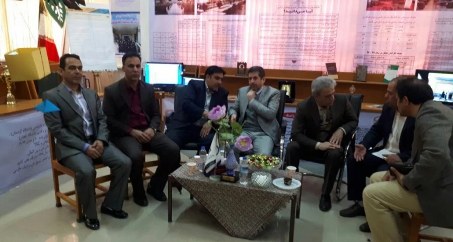 غرفه دانشگاه فرهنگیان استان در نمایشگاه دستاوردهای هفته پژوهش به عنوان رتبه برتر انتخاب شد 8