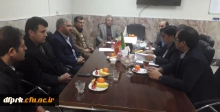 دیدار نماینده مردم سرپل ذهاب وقصرشیرین با ریاست وکارکنان دانشگاه فرهنگیان کرمانشاه