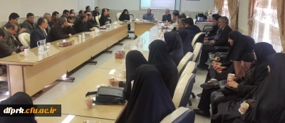 برگزاری نشست صمیمانه مدیریت استانی با کارکنان پردیس های شهیدرجایی وشهیدصدوقی