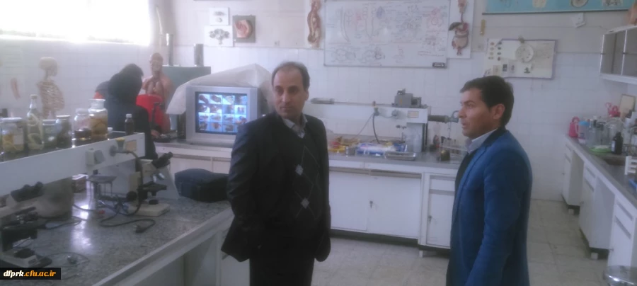 بازدید هیات نظارت وارزیابی استان از پردیس شهید رجایی کرمانشاه 2