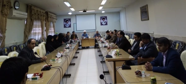 هم اندیشی اساتید با مسئول محترم نهاد رهبری و سرپرست محترم استانی و رؤسای پردیس ها  3