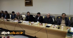 هم اندیشی اساتید با مسئول محترم نهاد رهبری و سرپرست محترم استانی و رؤسای پردیس ها  4