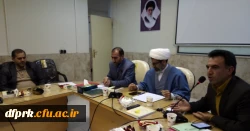 هم اندیشی اساتید با مسئول محترم نهاد رهبری و سرپرست محترم استانی و رؤسای پردیس ها  5