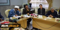 هم اندیشی اساتید با مسئول محترم نهاد رهبری و سرپرست محترم استانی و رؤسای پردیس ها  2