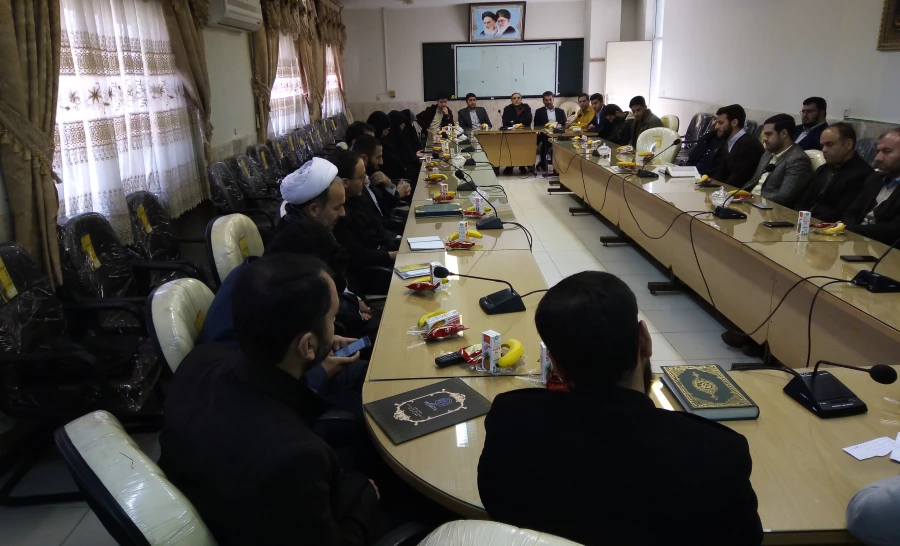 مراسم تکریم و معارفه مسئولین بسیج دانشجویی پردیس شهید رجایی وشهید صدوقی 4