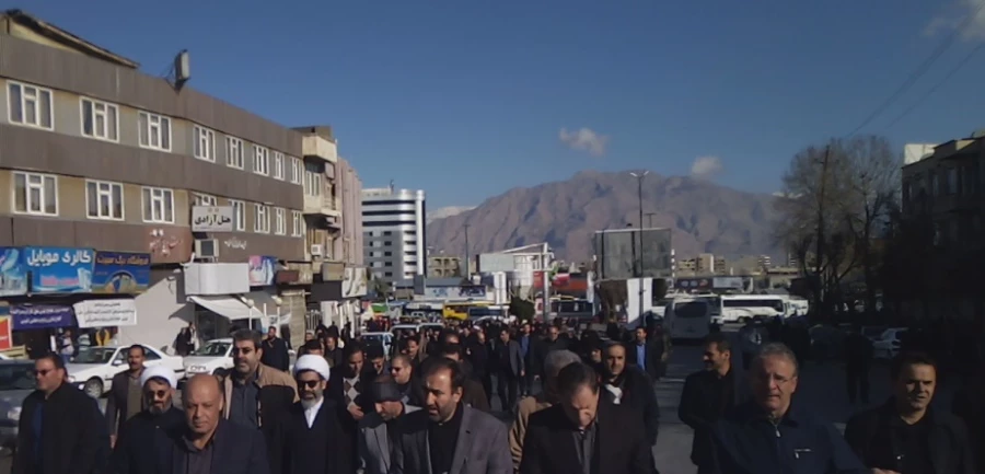 مراسم بزرگداشت و سوگواری سپهبد حاج قاسم سلیمانی در کرمانشاه  4