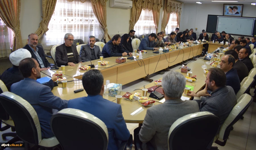 مراسم تکریم و معارفه سرپرست پردیس شهید رجایی کرمانشاه 6