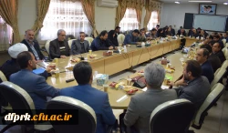 مراسم تکریم و معارفه سرپرست پردیس شهید رجایی کرمانشاه 5