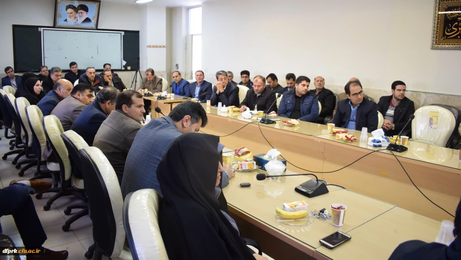 مراسم تکریم و معارفه سرپرست پردیس شهید رجایی کرمانشاه 6