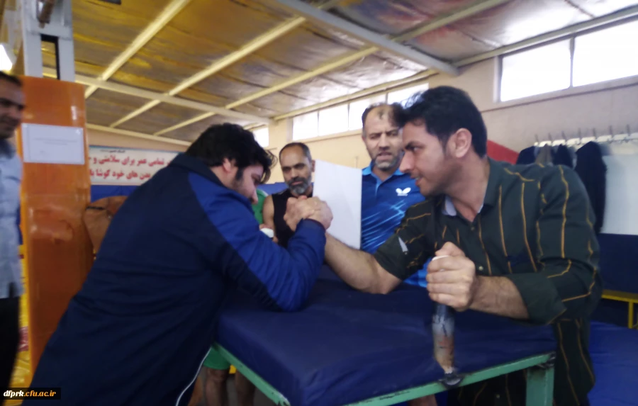 مسابقات ورزشی بین کارکنان در استقبال از ایام مبارک دهه فجر برگزار گردید 7