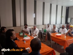 آموزش اطفای حریق و جلسه توجیهی موارد ایمنی ، بهداشتی، تغذیه ای و رفتاری  2