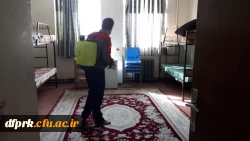 اقدامات ضدعفونی و گند زدایی پردیس شهید رجایی 4