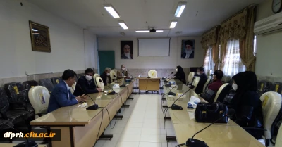 برگزاری جلسه  گروه آموزش  استان در خصوص کلاس های مجازی