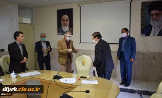  هشتمین جلسه شورای آموزشی دانشگاه فرهنگیان استان و معرفی دکتر عظیم عظیمی بعنوان مدیر گروه علوم تربیتی پردیس شهید رجایی 