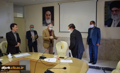  هشتمین جلسه شورای آموزشی دانشگاه فرهنگیان استان و معرفی دکتر عظیم عظیمی بعنوان مدیر گروه علوم تربیتی پردیس شهید رجایی 