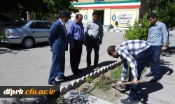 روز جهانی محیط زیست گرامی باد . بهمین مناسبت طی مراسمی کانون محیط زیست در پردیس شهید رجایی اقدام به کاشت بوته گلنمودند  4