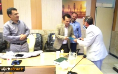 مراسم تکریم ومعارفه معاون اموردانشجویی ومنابع توسعه پردیس شهید رجایی برگزارشد.