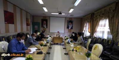 جلسه کارگروه کارورزی پردیس های استان کرمانشاه 
