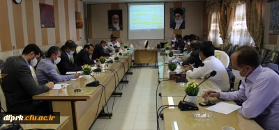 جلسه توجیهی کارورزی برای اساتید محترم کارورزی 1 و 3 پردیس رجایی 