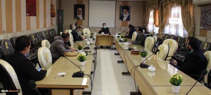 سومین جلسه کارگروه شورای پردیس برگزار شد. 2