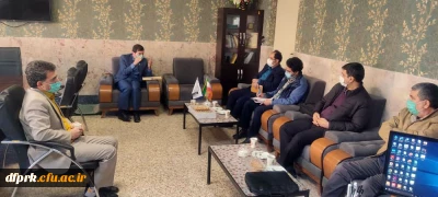 حضور گروه ارزیابی عملکرد دانشگاه رازی از پردیس شهید رجایی و وبازدید از قسمت های مختلف دانشگاه