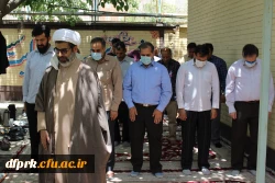 به مناسبت بزرگداشت هفته مقام معلم و عید سعید فطر یکدوره مسابقه آمادی جسمانی بین همکاران پردیس برگزار گردید. 3