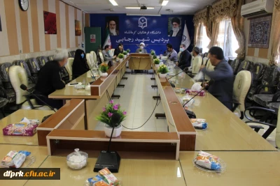   سومین جلسه  شورای  هم  اندیشی  اساتید  و  نخبگان دانشگاه فرهنگیان استان کرمانشاه 