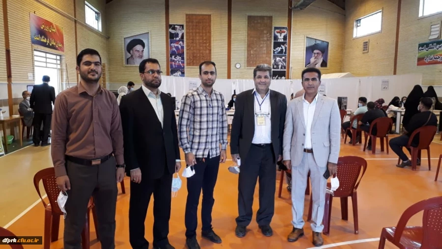 واکسیناسیون مرحله اول کارکنان پردیس شهید رجایی دانشگاه فرهنگیان کرمانشاه انجام شد 3