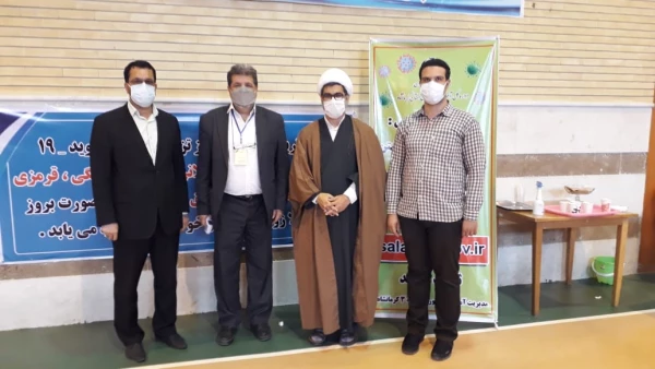 واکسیناسیون مرحله اول کارکنان پردیس شهید رجایی دانشگاه فرهنگیان کرمانشاه انجام شد 4