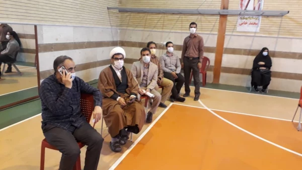 واکسیناسیون مرحله اول کارکنان پردیس شهید رجایی دانشگاه فرهنگیان کرمانشاه انجام شد 5