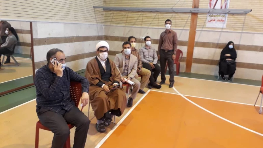 واکسیناسیون مرحله اول کارکنان پردیس شهید رجایی دانشگاه فرهنگیان کرمانشاه انجام شد 5