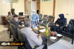 جلسه هم اندیشی مسئول محترم نهاد نمایندگی مقام معظم رهبری با مدیر گروه های آموزشی در پردیس شهید رجائی برگزار گردید. 3