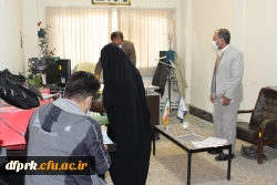 بازدیددکتر محمدی مدیریت امور پردیس ها از ثبت نام طرح امین پردیس شهید رجایی کرمانشاه  4