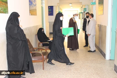 بازدیددکتر محمدی مدیریت امور پردیس ها از ثبت نام طرح امین پردیس شهید رجایی کرمانشاه 