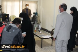 بازدیددکتر محمدی مدیریت امور پردیس ها از ثبت نام طرح امین پردیس شهید رجایی کرمانشاه  4
